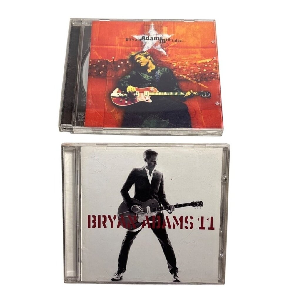 Bryan Adams CD Lot T11 & 18 Till I Die Album In Jewel Cases